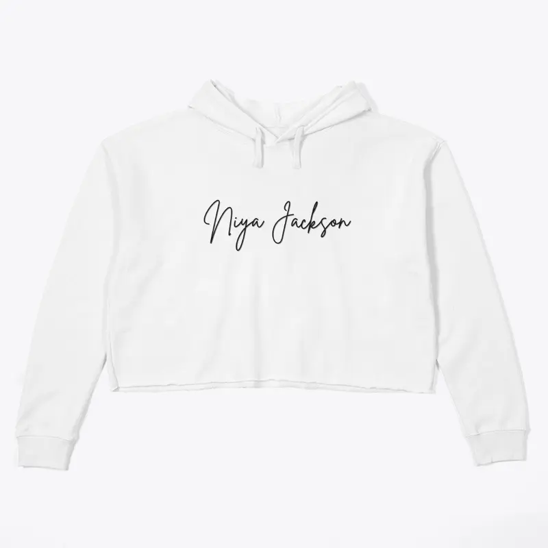 Niya Jackson Cropped Hoodie