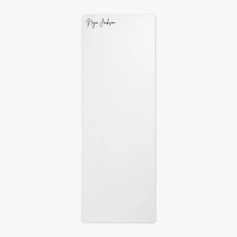 Niya jackson Yoga Mat